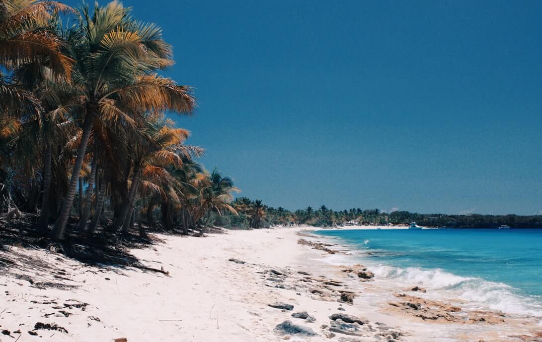 The Dominican Republic has more than 200 beaches on its coastline.