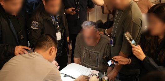 In the series of quick raids that followed, Hugo and the handler were arrested